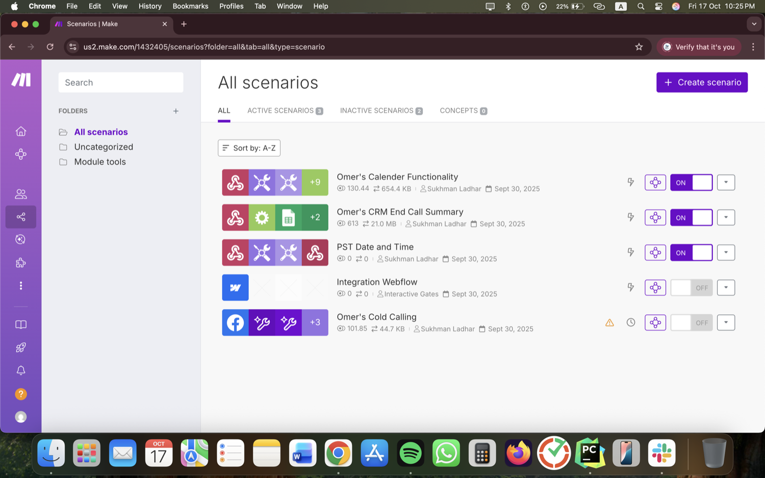 Cold-Calling Agency Automation - Make.com, GHL & Google Sheets screenshot 5
